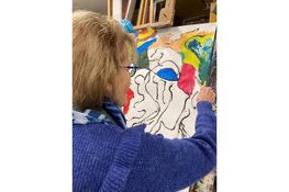 De Kunstbron – kunst maken met een haperend brein