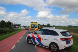 Scooterrijder gewond na knal achterop personenauto in Sint Pancras