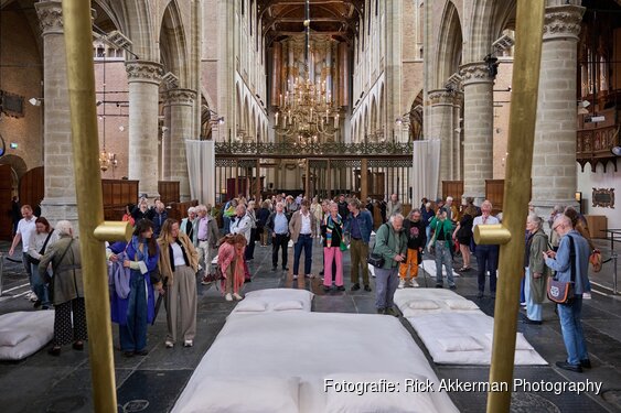 Wederom recordaantal bezoekers in Grote Kerk Alkmaar