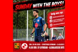 Competitie start voor Alkmaarsche Boys 1 met uitwedstrijd bij SV Ilpendam