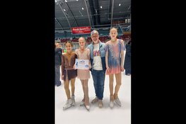 Zilver en sterke prestaties voor Deen Figure Skating in Dordrecht