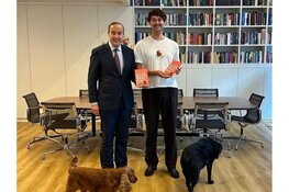 Geert-Jan Knoops en Robin Ravensbergen in De Alkenaer