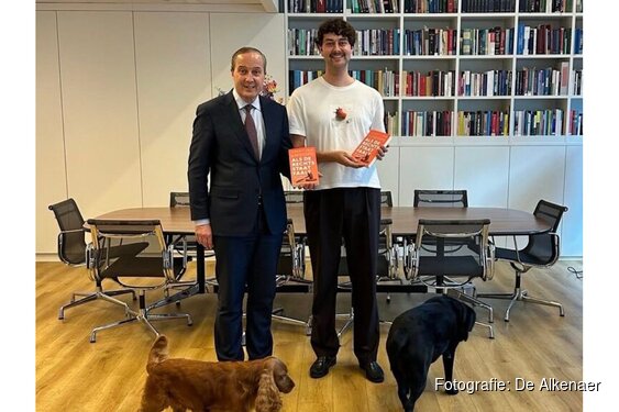 Geert-Jan Knoops en Robin Ravensbergen in De Alkenaer