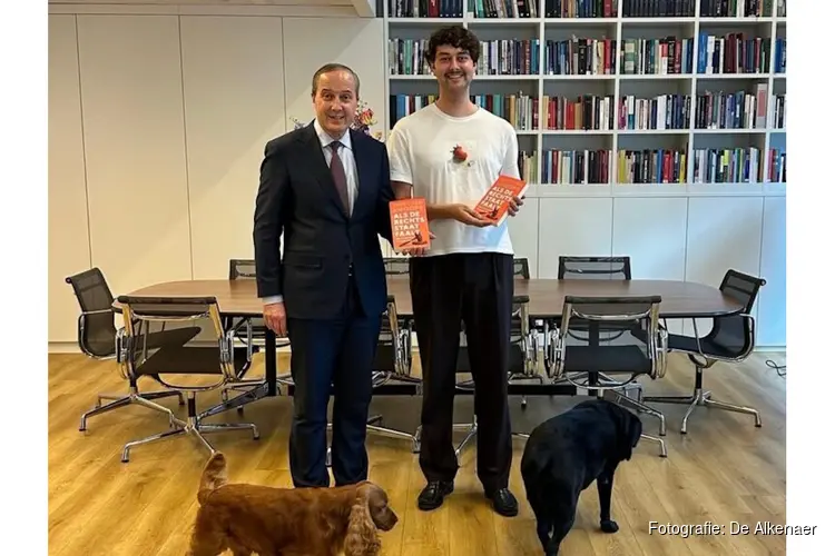 Geert-Jan Knoops en Robin Ravensbergen in De Alkenaer