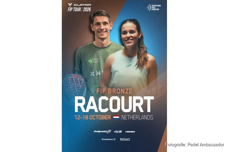 Racourt FIP Bronze Alkmaar brengt internationale padeltop terug naar Noord-Holland