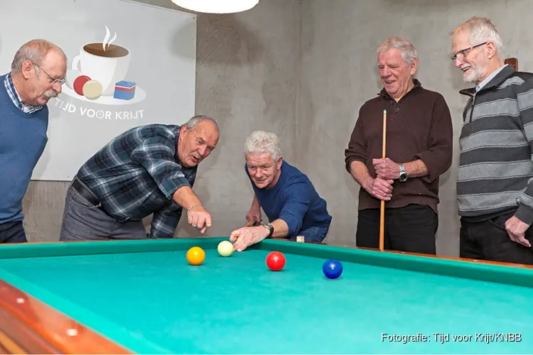 Een nieuw seizoen Tijd voor Krijt: Laagdrempelig biljartproject van start in Alkmaar & Hoorn