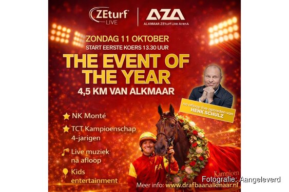 Internationaal topveld voor ‘The Event of the Year’ op Drafbaan Alkmaar