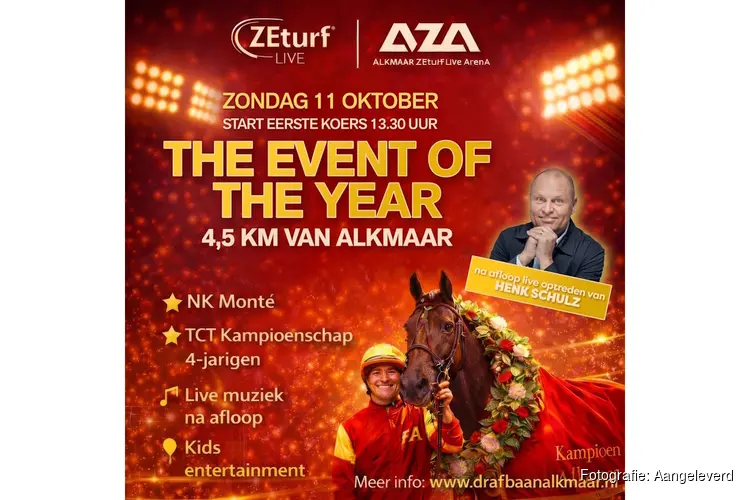 Internationaal topveld voor ‘The Event of the Year’ op Drafbaan Alkmaar