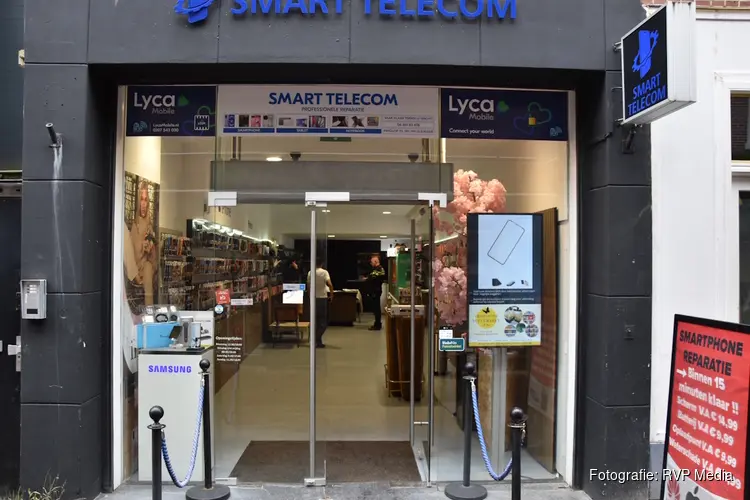 Poging overval op telecomwinkel Payglop Alkmaar