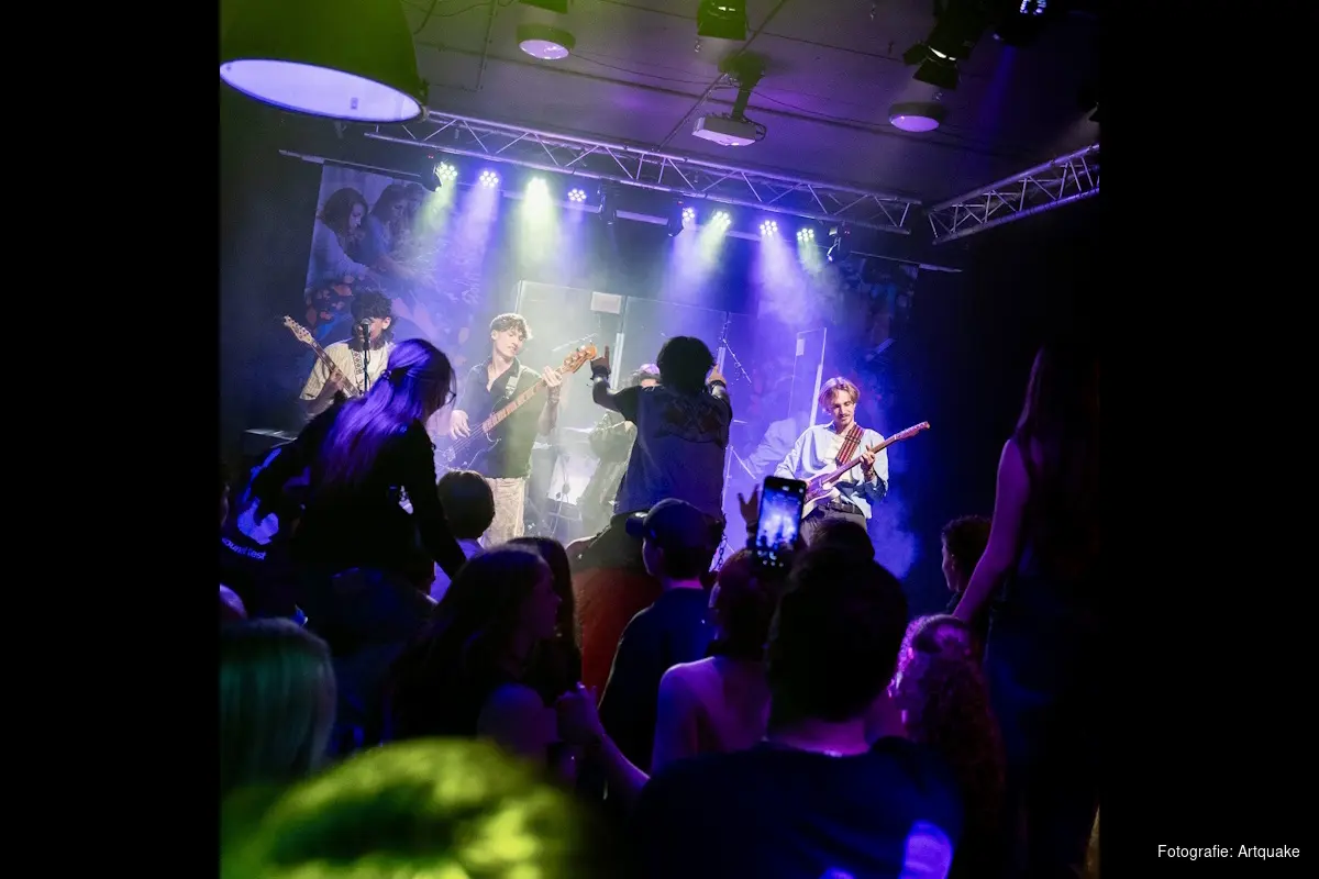 Artquake introduceert nieuw podium voor jong muzikaal talent in Alkmaar