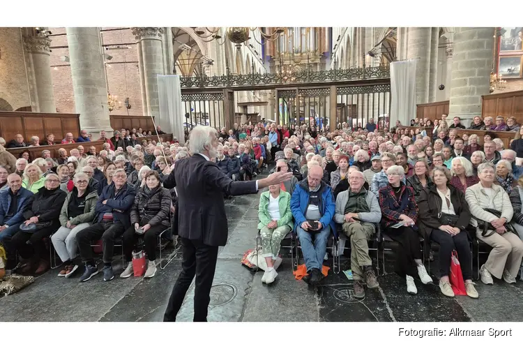 Ruim 2.500 bezoekers op Vitaliteitsmarkt XXL in Grote Kerk Alkmaar