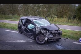 Gewonden en ravage na ernstig ongeval op N243 bij Schermerhorn