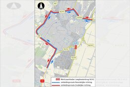 Nieuwe verkeerssituatie voor Leeghwaterbrug (N242) in Alkmaar