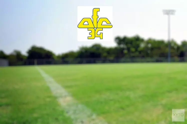 AFC’34 na dit seizoen verder zonder eerste zondagelftal